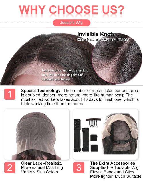 99j Burgundy Loose Deep Wave Wig Beautiful Crimp Wave 13x4 Lace Frontal | 4x4 Closure Human Hair Wigs - Image 10