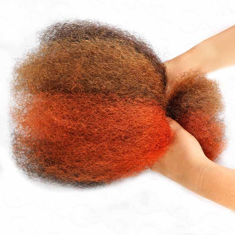 B3G1|QVR Color Combo Afro Kinky Bulk Human Hair For Braiding Dreadlock - Image 14