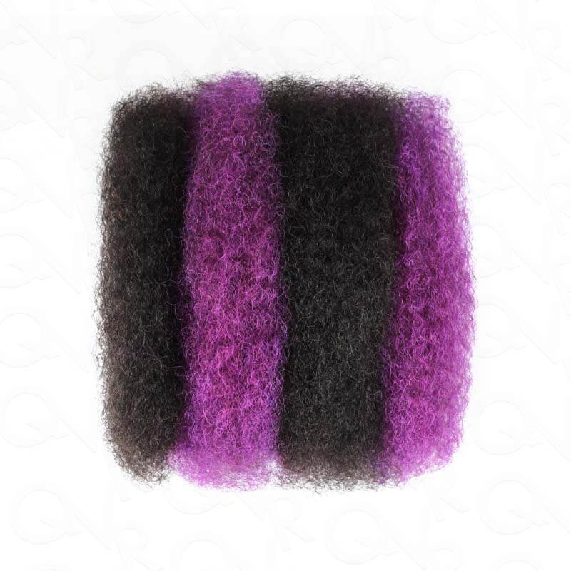B3G1|QVR Color Combo Afro Kinky Bulk Human Hair For Braiding Dreadlock - Image 15
