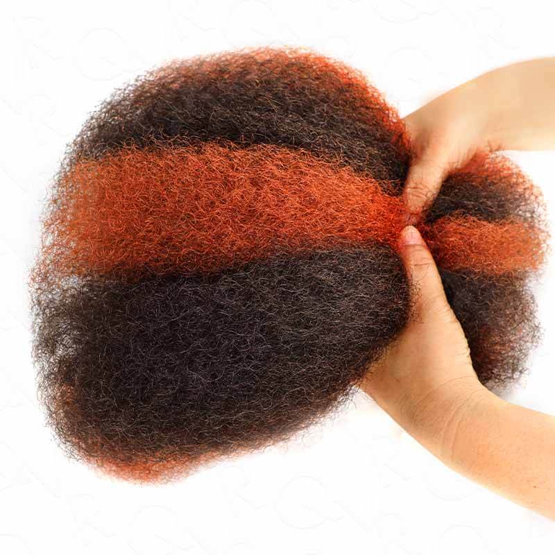 B3G1|QVR Color Combo Afro Kinky Bulk Human Hair For Braiding Dreadlock - Image 7