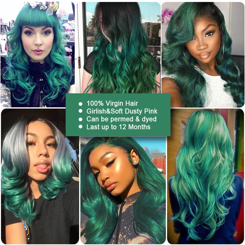 QVR Virgin Human Hair Body Wave 3 Bundles TT1B/TUQIV - Image 5