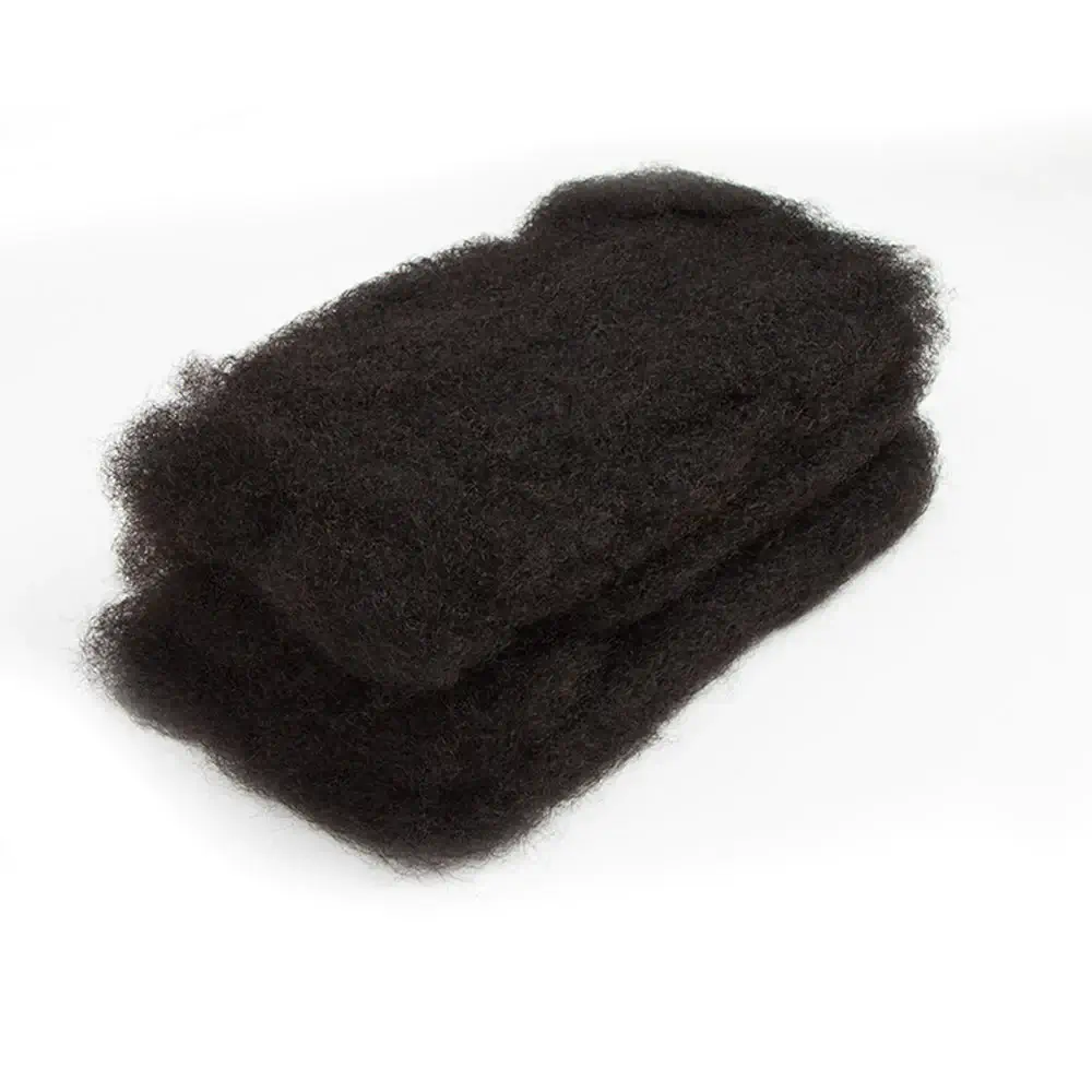 QVR Brazilian Salt Pepper Color Afro Kinky Bulk Human Hair For Braiding Dreadlock Hair - Image 6