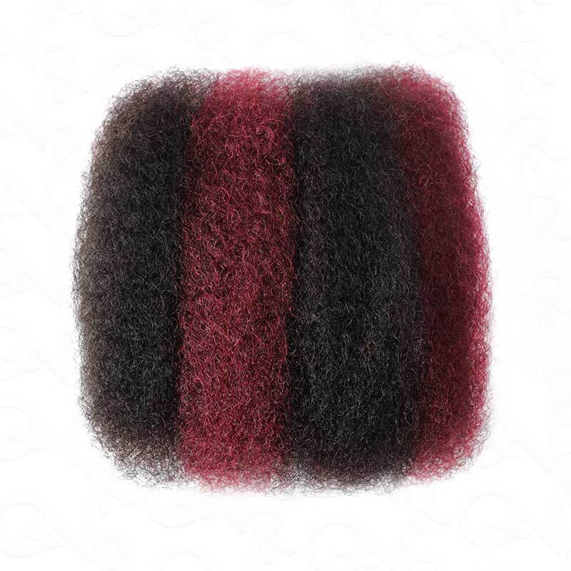 B3G1|QVR Color Combo Afro Kinky Bulk Human Hair For Braiding Dreadlock - Image 5