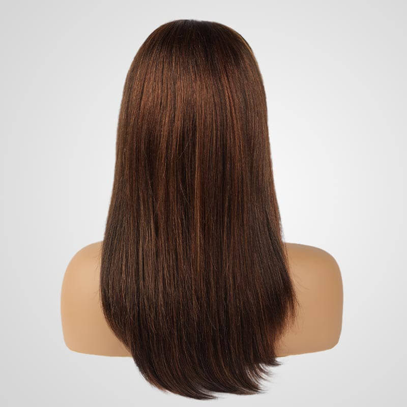 Flash Sale|Highlights Layer Cut Kinky Straight Wigs - Image 4