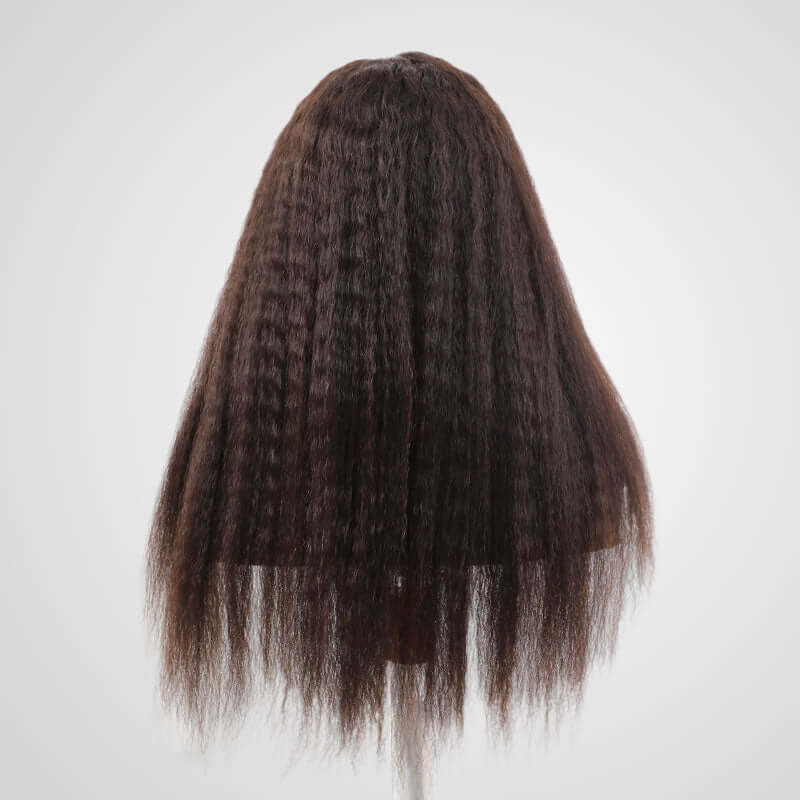 Flash Sale|Natural Black Kinky Straight Wigs - Image 3