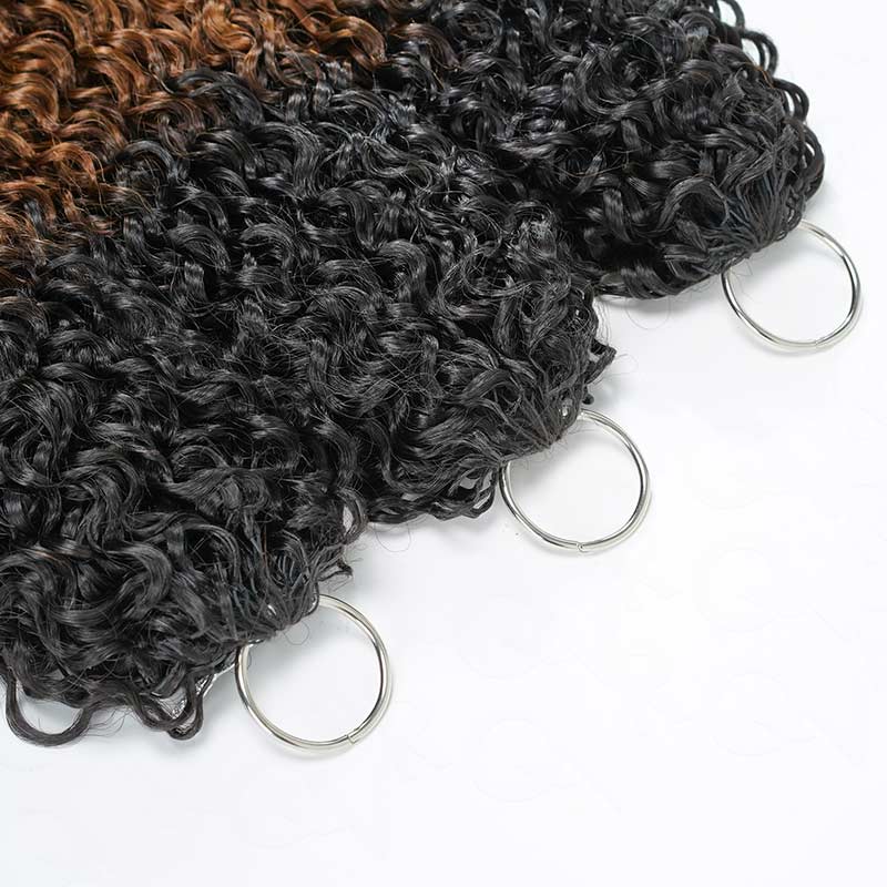 FLASH SALE|Ombre Brown #T1B/30 Feather Crochet Human Hair - Image 16