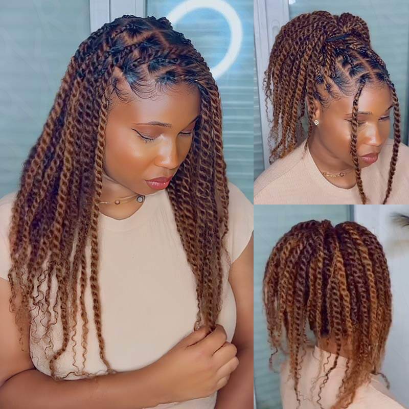 BOGO|Highlight #4/30 Afro kinky Bulk Hair Extensions - Image 4