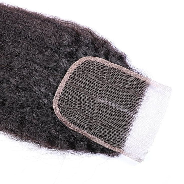 QVR 15A Grade Best Virgin Human Hair Kinky Straight 3 Bundles Hair With 4x4 Lace Closure Unprocessed Virgin Hair Weave - Image 6