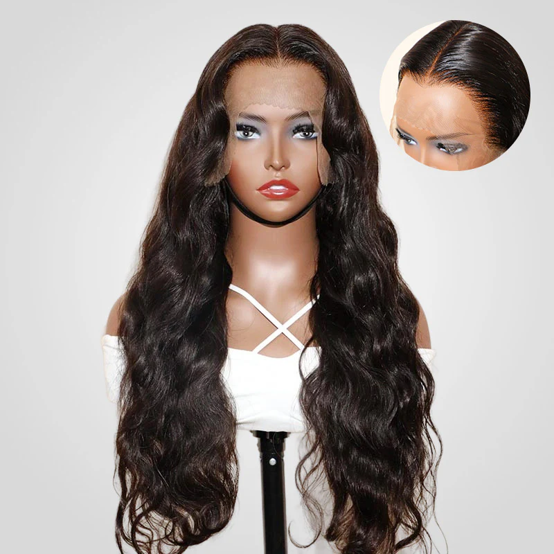 QVR Glueless Loose Deep Wave 4x4 13x4 Lace Front Wig Human Hair Affordable HD Lace Wigs - Image 4