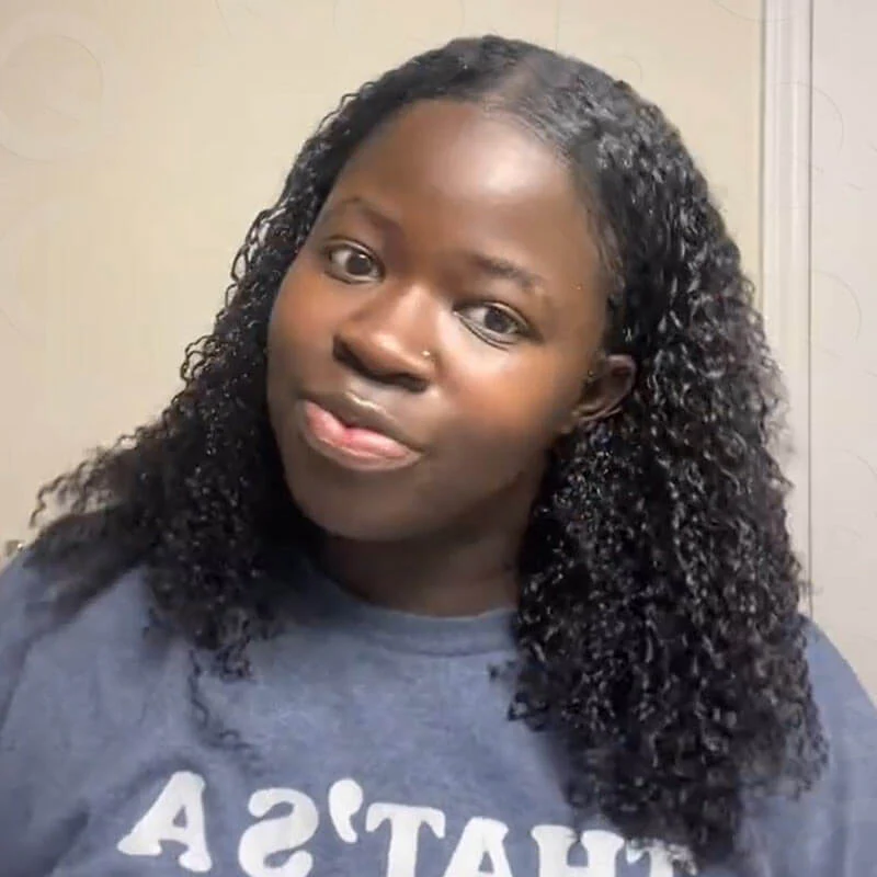 $100off Member Sale|Afro Kinky Curly Feather Crochet Human Hair - Image 7