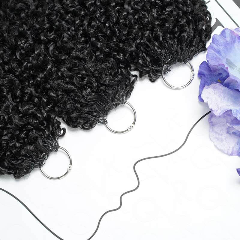 $100off Member Sale|Burmese Curly Feather Crochet Human Hair - Image 11
