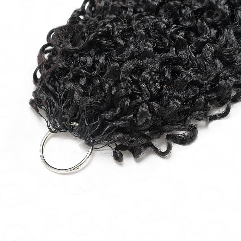 $100off Member Sale|Burmese Curly Feather Crochet Human Hair - Image 8
