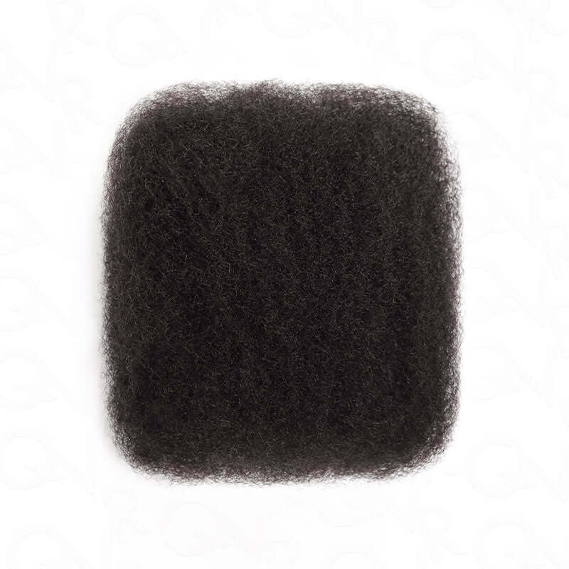 QVR No Short Hair Upgraded Afro Kinky Bulk Human Hair for Braiding & Mini Twists - Image 16