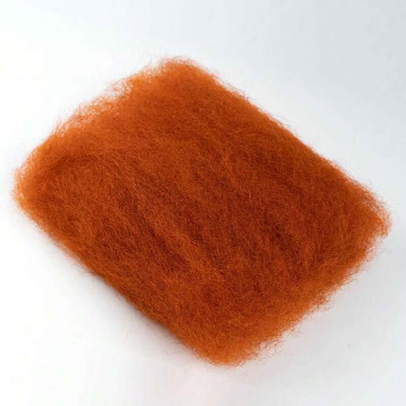 QVR Ginger Orange Afro kinky Bulk Hair Extensions For Braiding Dreadlock Human Hair - Image 10
