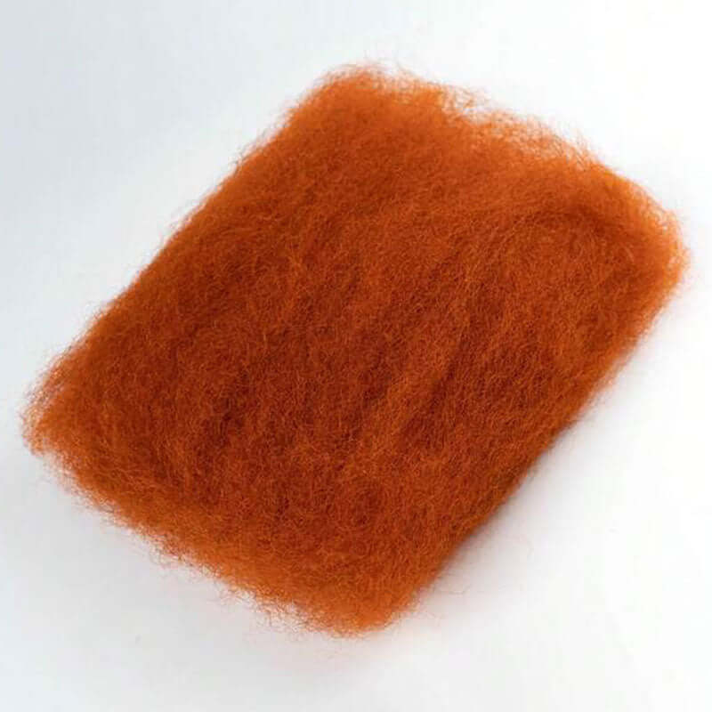 QVR Ginger Orange Afro kinky Bulk Hair Extensions For Braiding Dreadlock Human Hair - Image 7