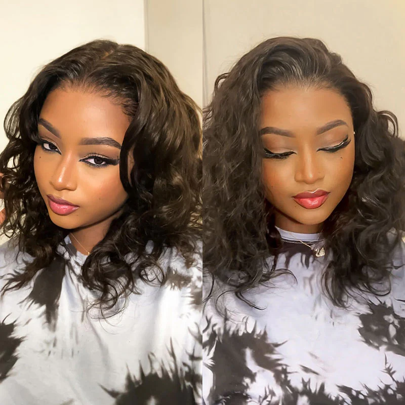 QVR 7x5 Glueless Lace Body Wave Wig With Pre Plucked Hairline 100% Human Hair - Image 10