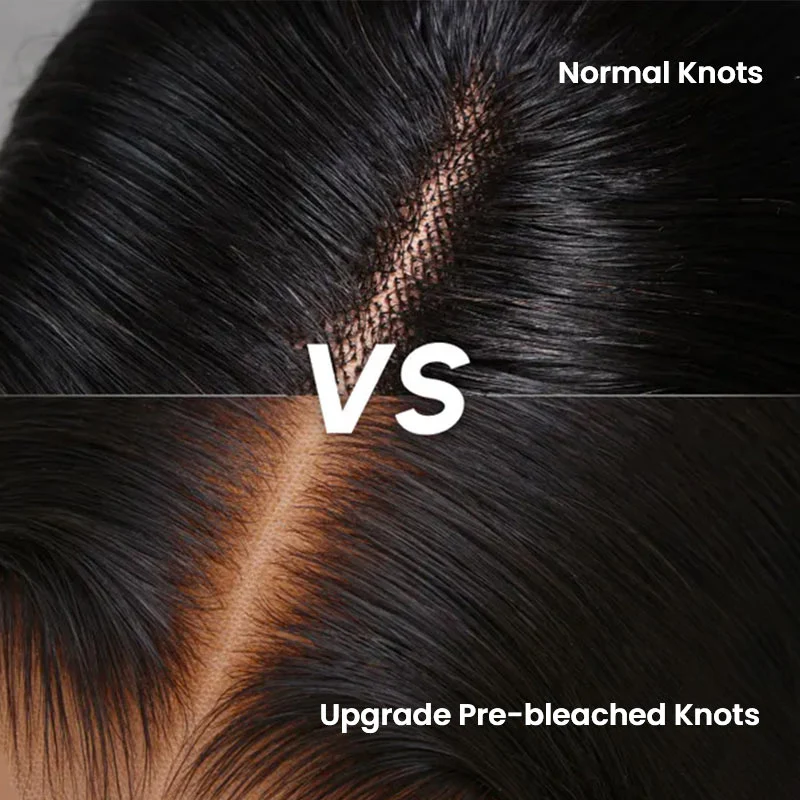 QVR 7x5 Glueless Lace Body Wave Wig With Pre Plucked Hairline 100% Human Hair - Image 6
