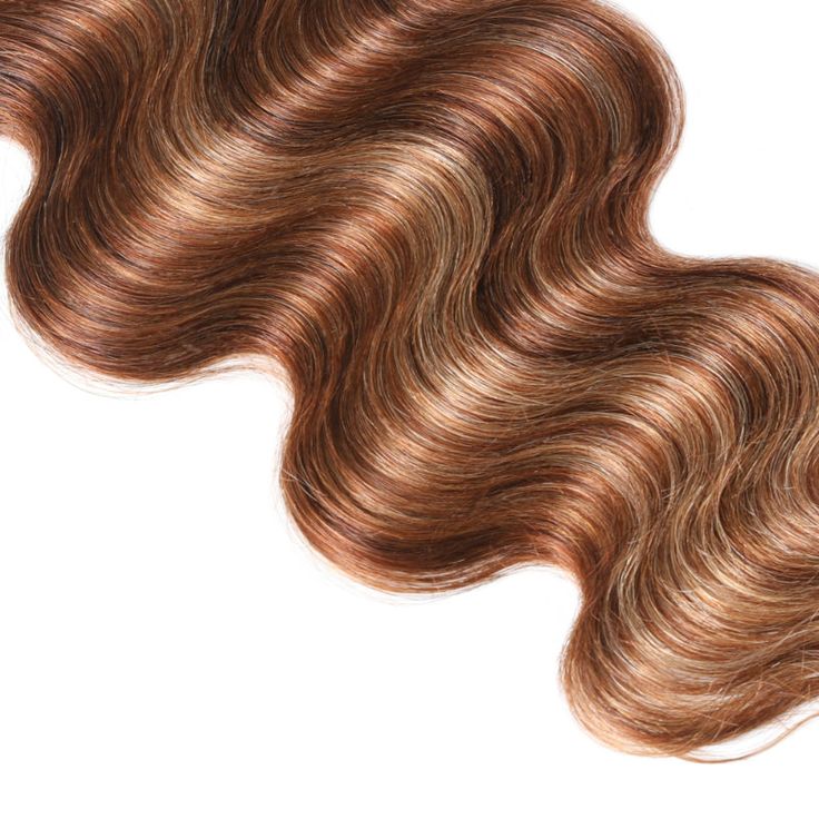 QVR Body Wave 4x4 Lace Closure Virgin Hair Highlight Piano Color - Image 2