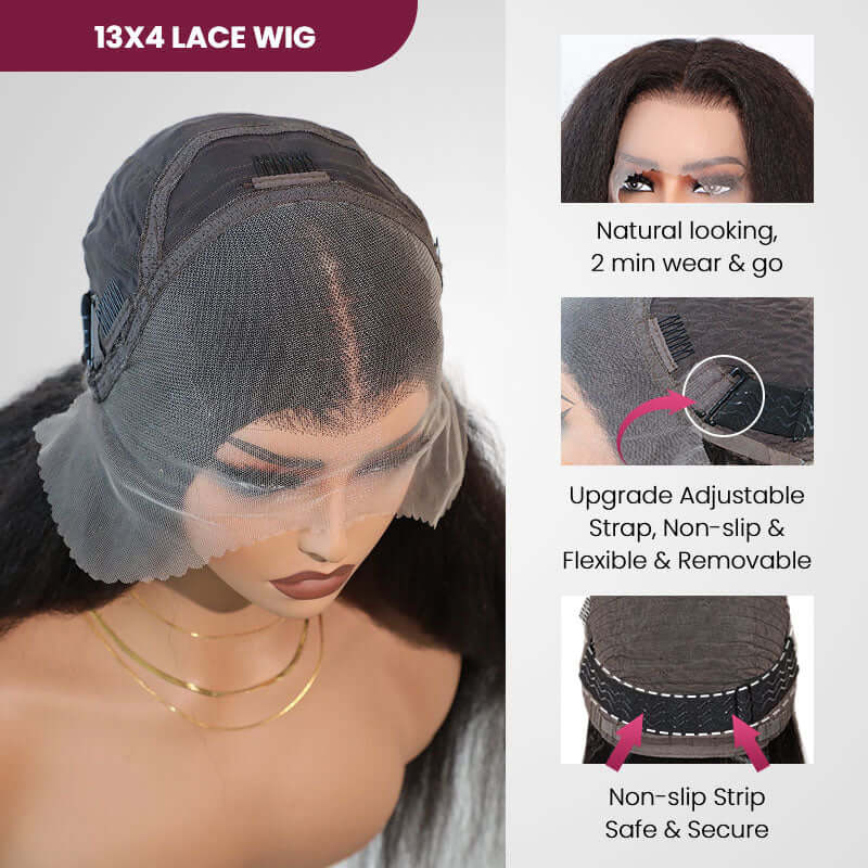 QVR #FB30 Body Wave Full Lace Wig Handmade Highlights Human Hair Knotless Wigs - Image 6