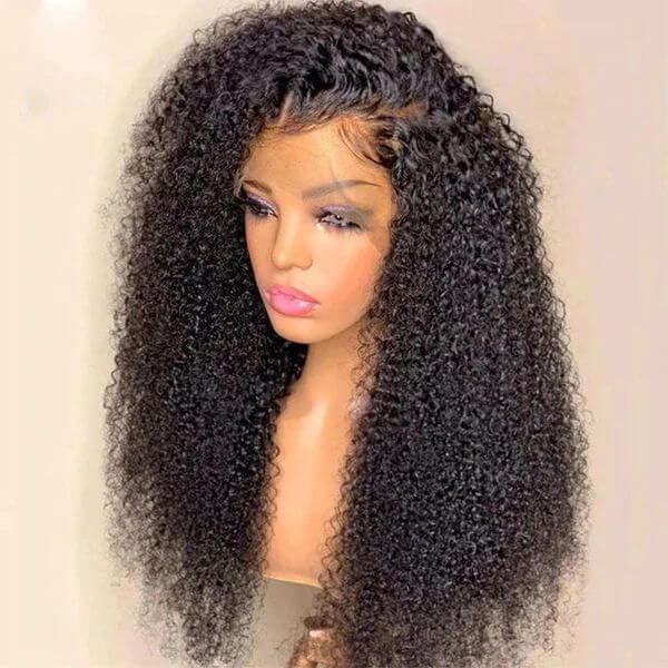QVR Glueless 5x5 HD Lace Closure Curly Human Hair HD Wig Undetectable Lace - Image 6