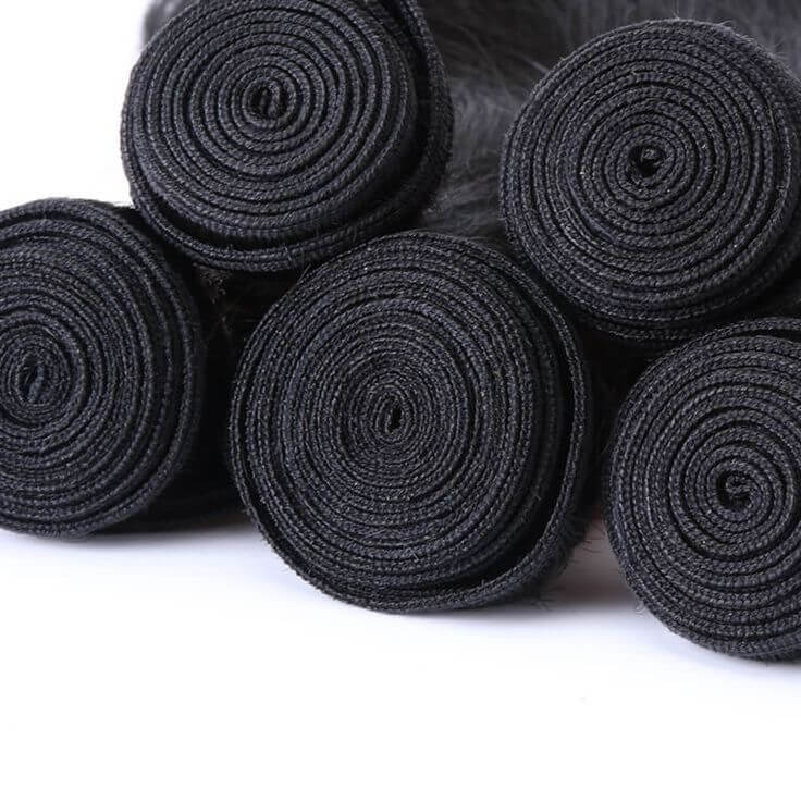QVR Loose Deep Wave Human Hair Weaves 1 Bundle - Image 3