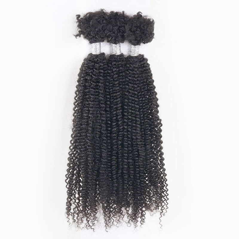 QVR Ombre T2/99J Afro Kinky V Bulk for Kinky Twist Crochet Braiding Hair - Image 6