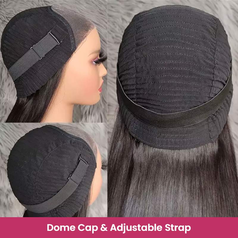 QVR Gluless Pre-cut 4x6 HD Lace Closure Human Hair Wigs Loose Deep Wave Wear&Go Wigs - Image 7