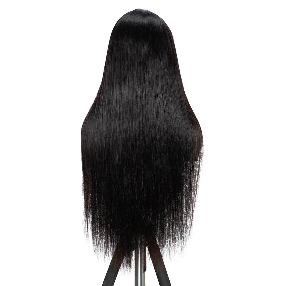 QVR Pre-plucked 13x4 HD Lace Wig Human Hair Wigs Straight Undetectable Lace Front Wig - Image 6