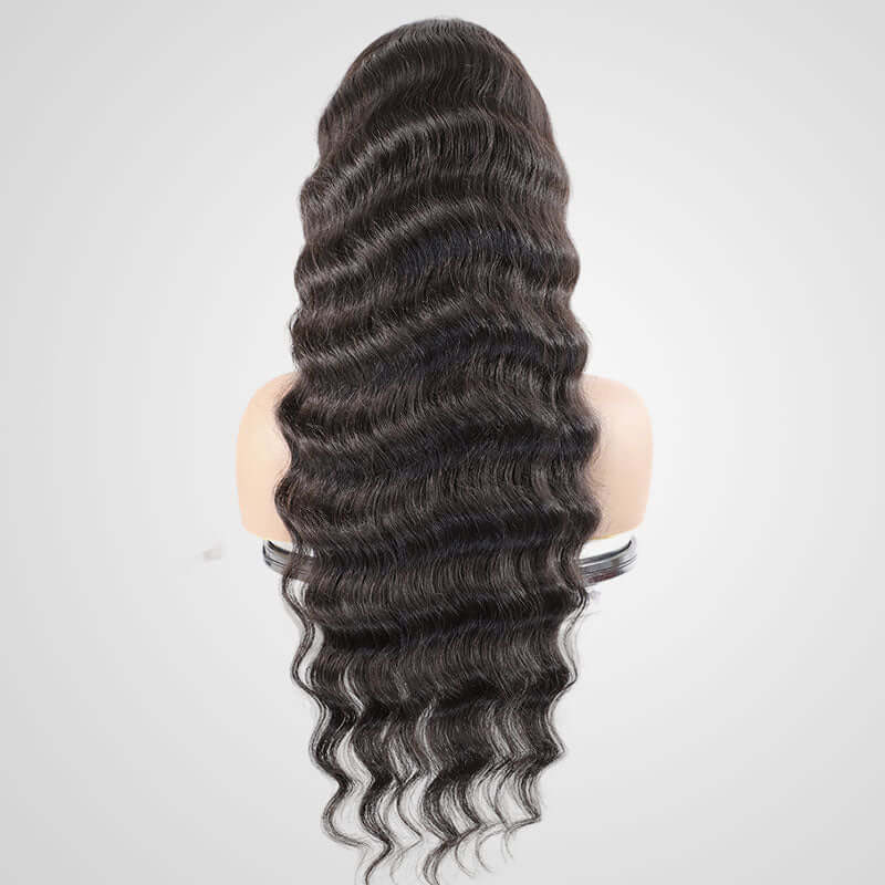 QVR Pre-plucked Loose Deep Wave 7x5 Lace Wig Pre-Bleached Wear&Go Wigs - Image 7