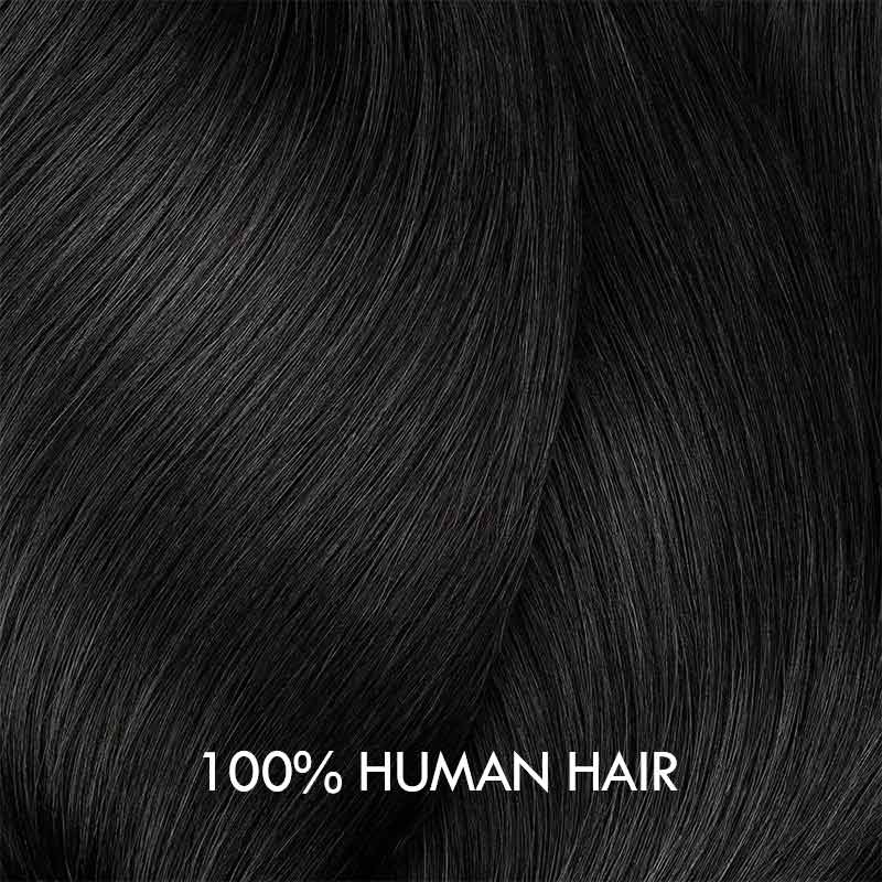 QVR Quick Weave Human Hair Bundles Natural Black Straight Invisible Genius Weft Sew In Hair Extensions - Image 10