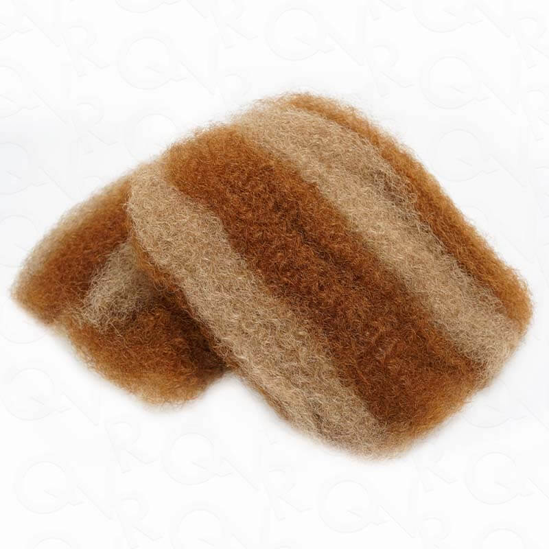QVR Two Colors #P18/30 Afro Kinky Bulk Human Hair for Mini Twist Braiding Dreadlock - Image 6