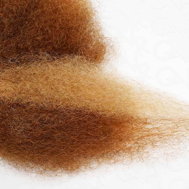 QVR Two Colors #P27/30 Afro Kinky Bulk Human Hair for Mini Twist Braiding Dreadlock - Image 3