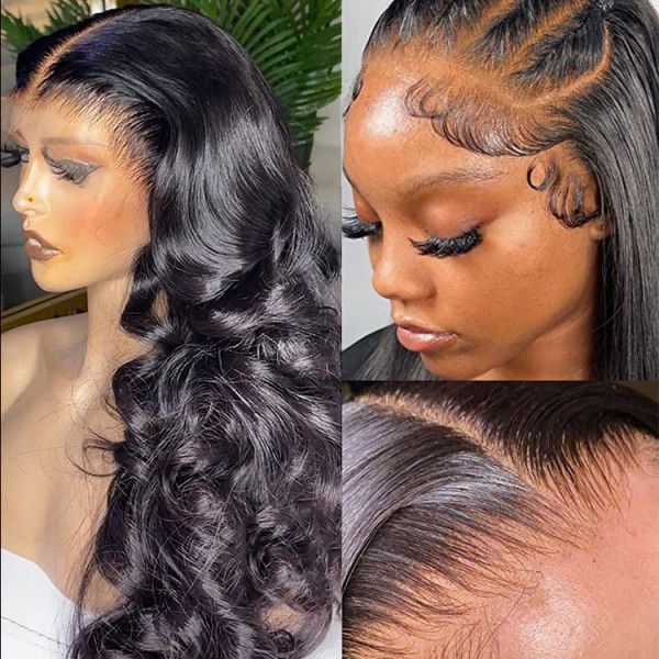 QVR Undetectable 5x5 HD Lace Human Hair Wigs Body Wave Lace Closure Wig - Image 7