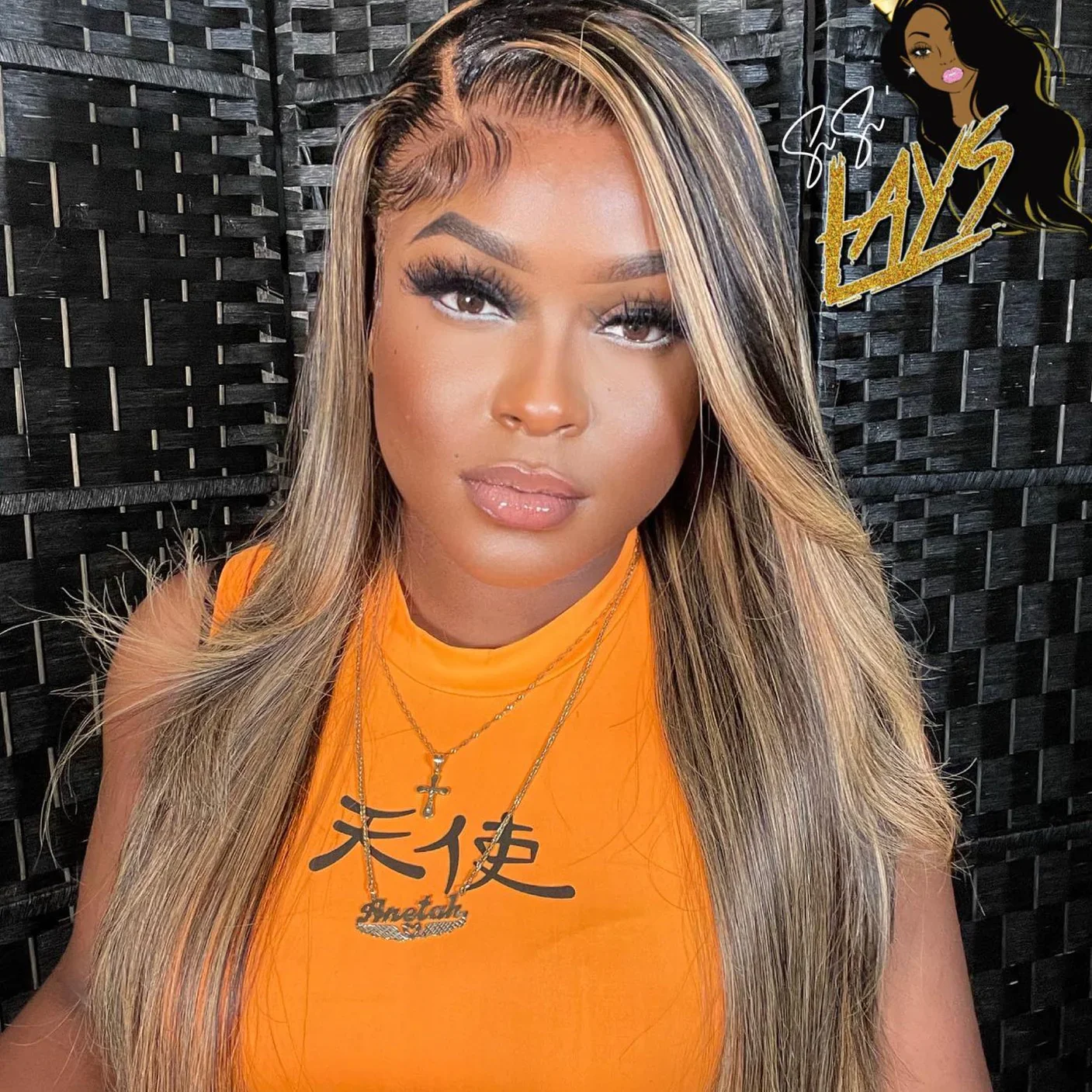 QVR Real Glueless Pre-cut 13x4/4x6 Lace Closure Wigs Balayage Highlights Colored Wig Body Wave/Straight Human Hair Wigs - Image 7
