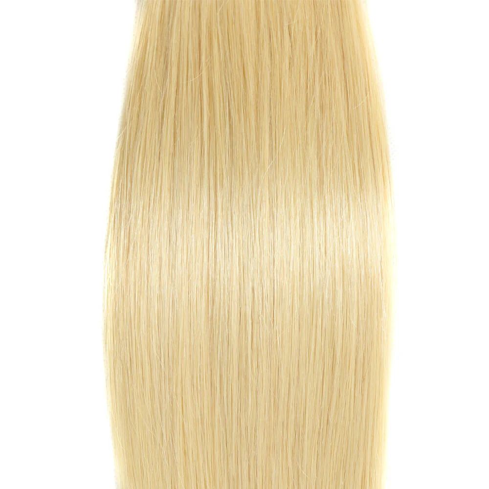 QVR Virgin Human Hair Straight Hair Blonde Bundle 1pc - Image 4