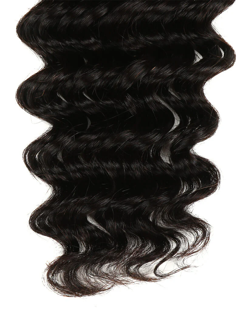 QVR Deep Wave Human Hair Weaves 1 Bundle - Image 4