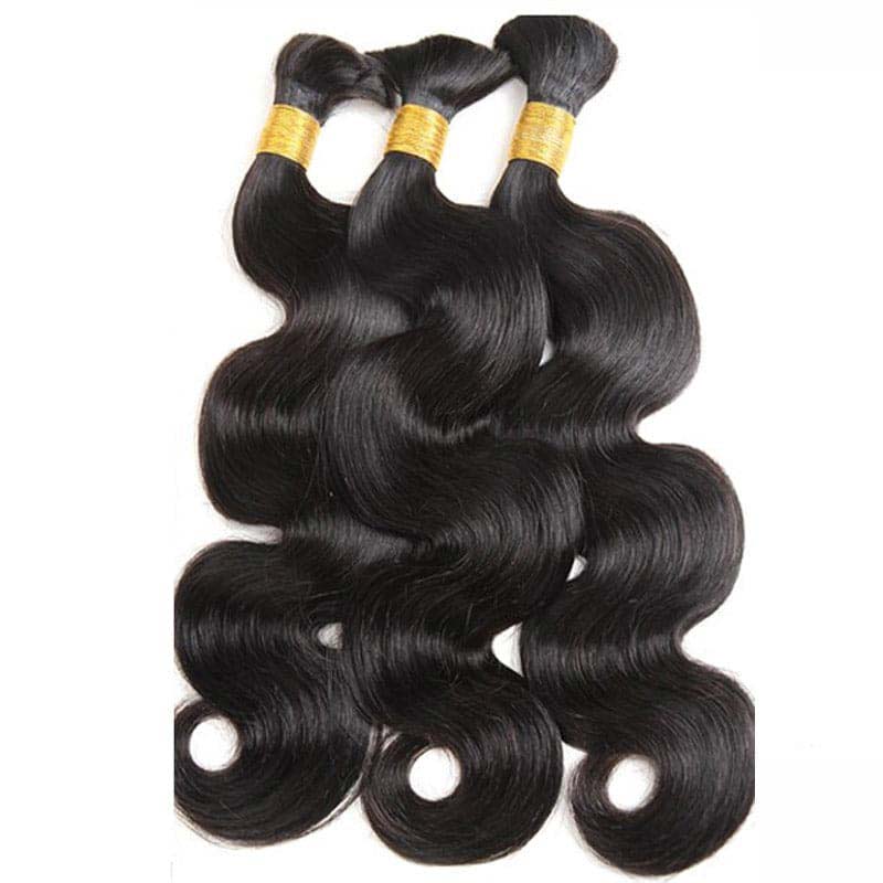 BOGO|Body Wave Bulk Hair Extensions for Boho Knotless Braiding - Image 7