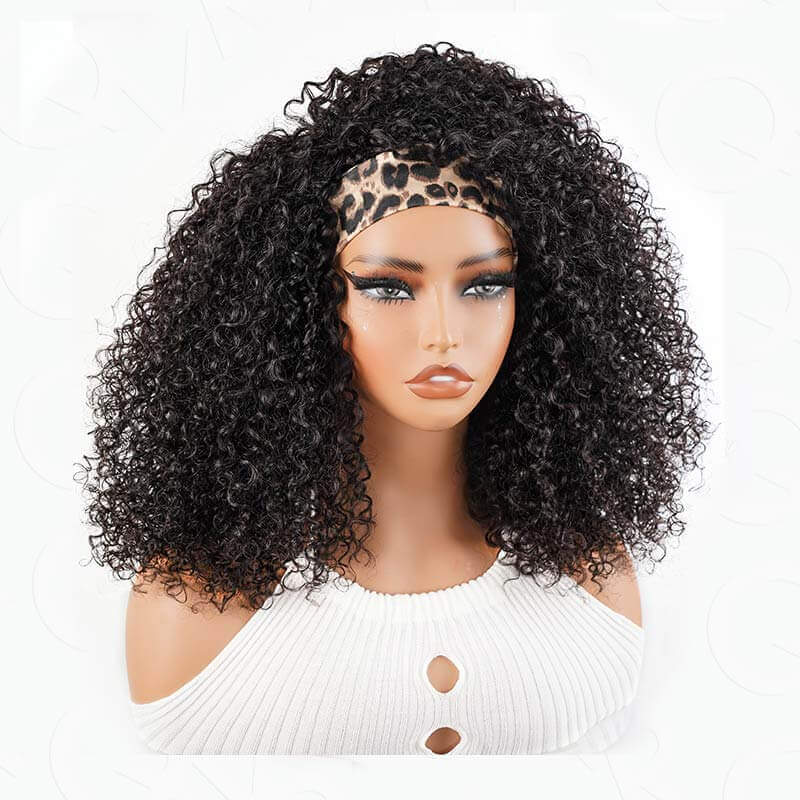 US Only|QVR #1B Kinky Straight Half Wig - Image 15