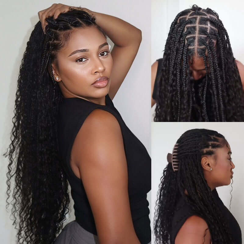 BOGO|Body Wave Bulk Hair Extensions for Boho Knotless Braiding - Image 8