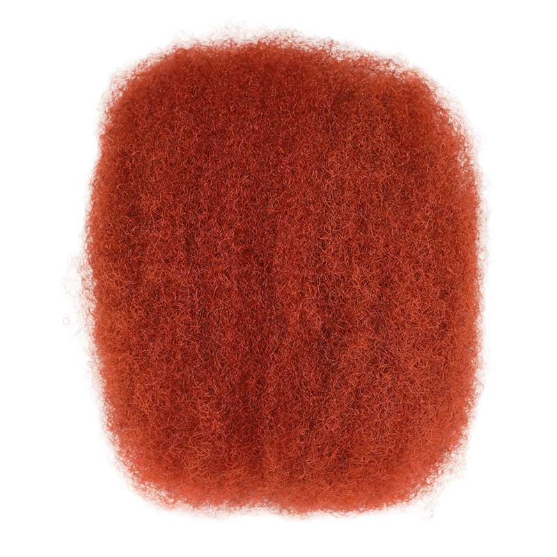 US Only|QVR Dark Orange Afro kinky Bulk Human Hair - Image 5