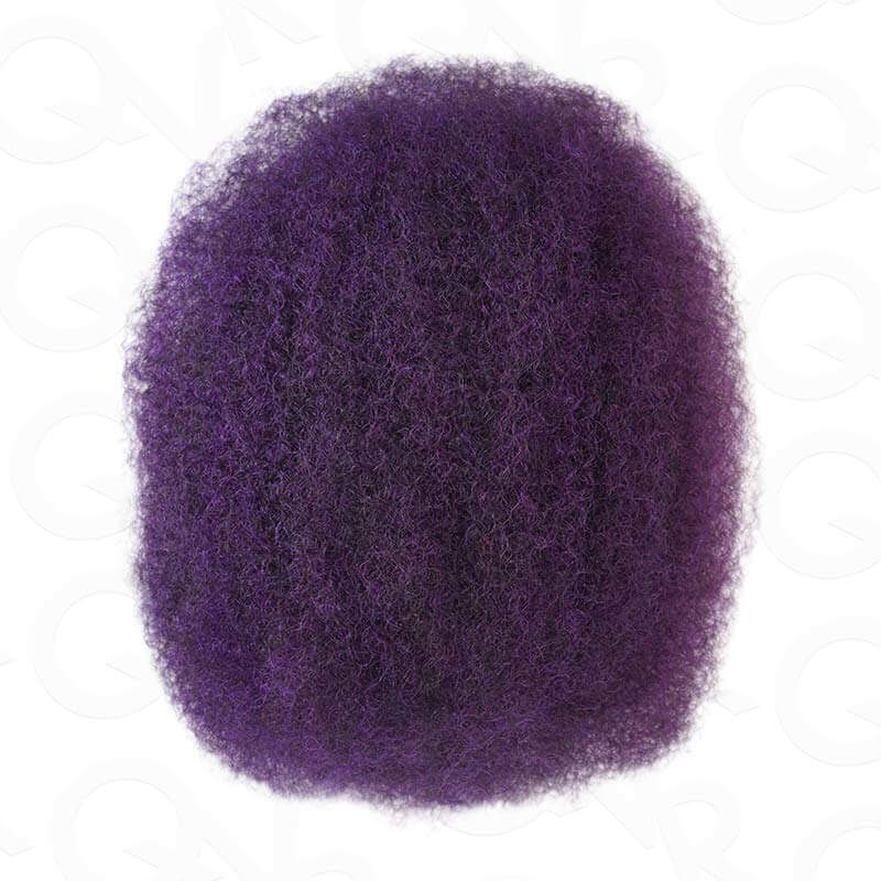 QVR 1 Pack Reddish Brown Color Afro Kinky Bulk Human Hair - Image 21