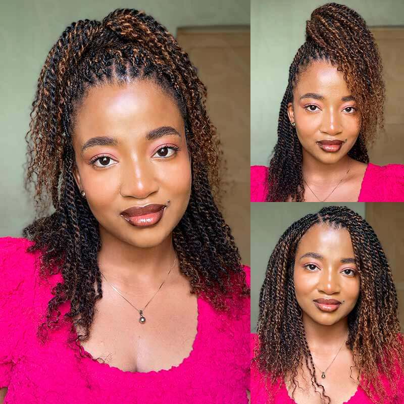 QVR Natural Black Afro kinky Bulk Hair Extensions For Braiding Dreadlock Human Hair - Image 25